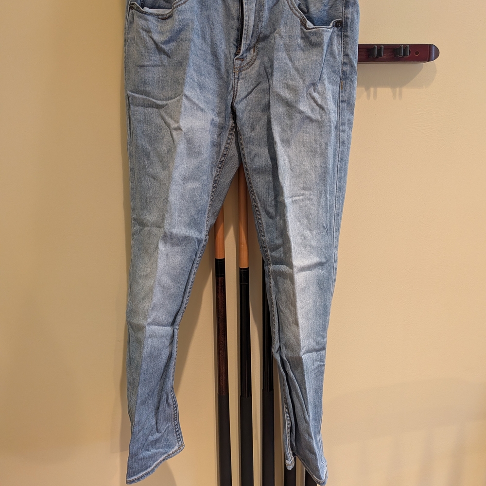 American Eagle Outfitters Light Blue Straight Jeans